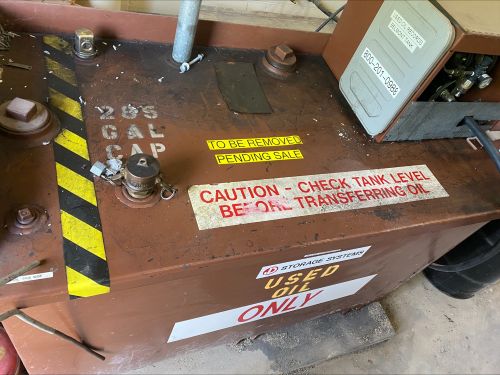 285 Gallon Used Oil Tank with Pump - Image 4